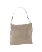 Beige Nylon Prada Shoulder Bag