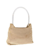 Beige Nylon Prada Shoulder Bag