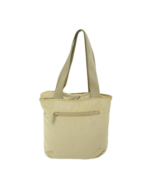 Beige Nylon Prada Shoulder Bag
