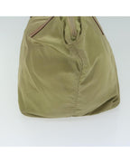 Beige Nylon Prada Shoulder Bag
