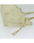 Beige Nylon Prada Shoulder Bag