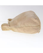 Beige Nylon Prada Shoulder Bag