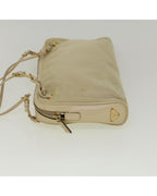 Beige Nylon Prada Shoulder Bag