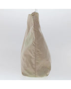 Beige Nylon Prada Shoulder Bag