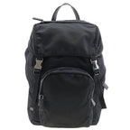 Black Canvas Prada Backpack