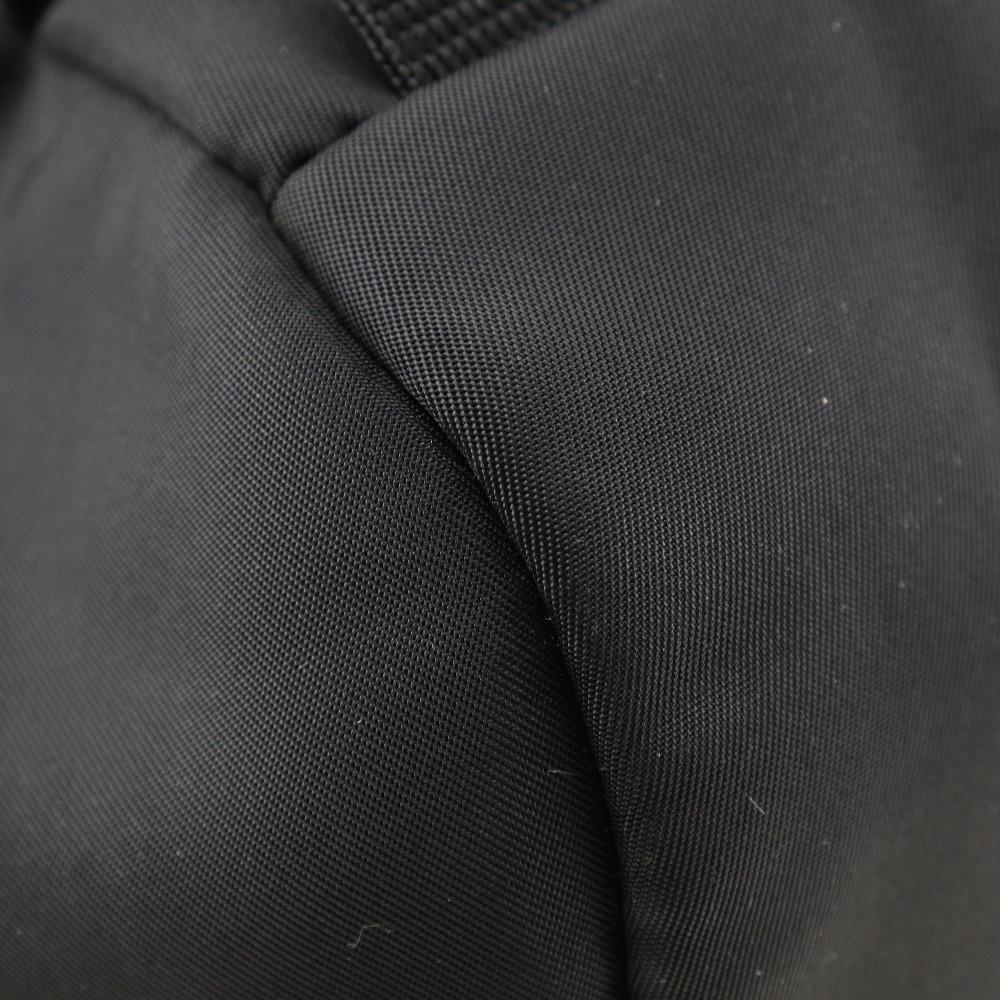 Black Canvas Prada Backpack