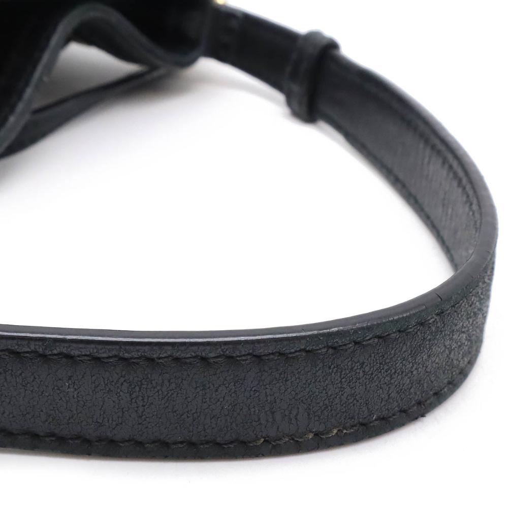 Black Canvas Prada Bucket Bag