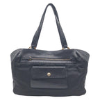 Black Canvas Prada Tote