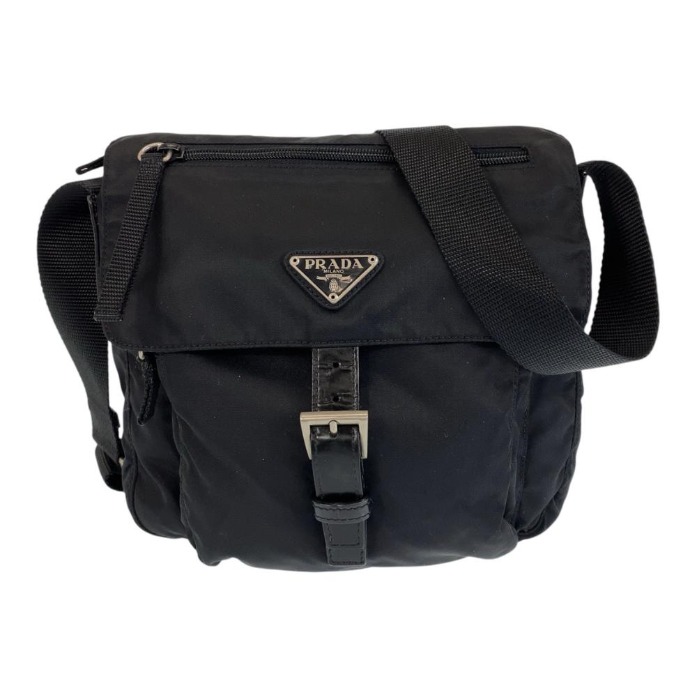 Black Canvas Prada Tessuto