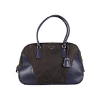 Black Cotton Prada Handbag