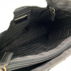 Black Cotton Prada Tessuto