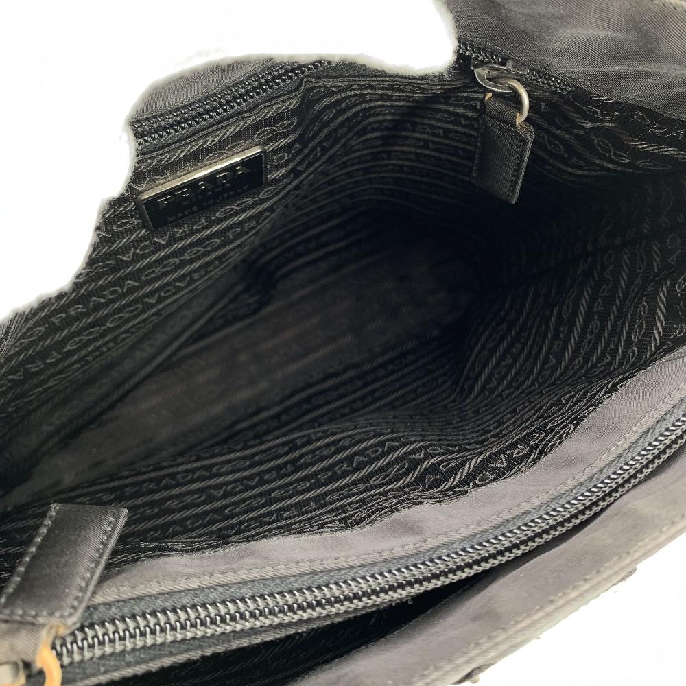 Black Cotton Prada Tessuto