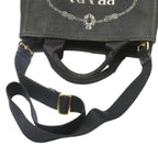 Black Denim Prada Tote