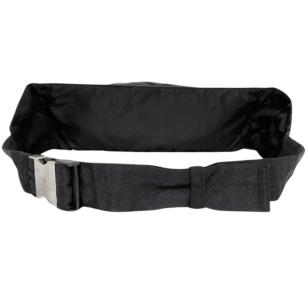 Black Fabric Prada Belt Bags