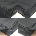 Black Fabric Prada Belt Bags