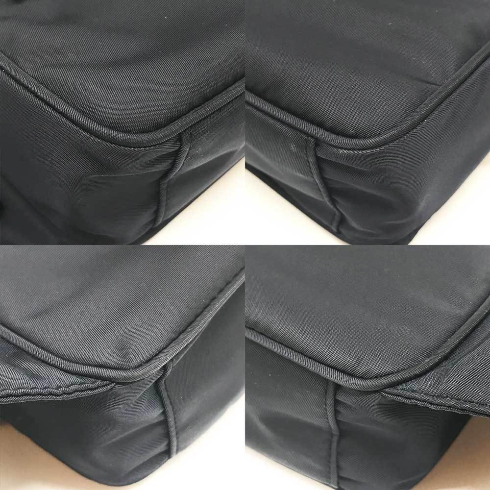 Black Fabric Prada Belt Bags