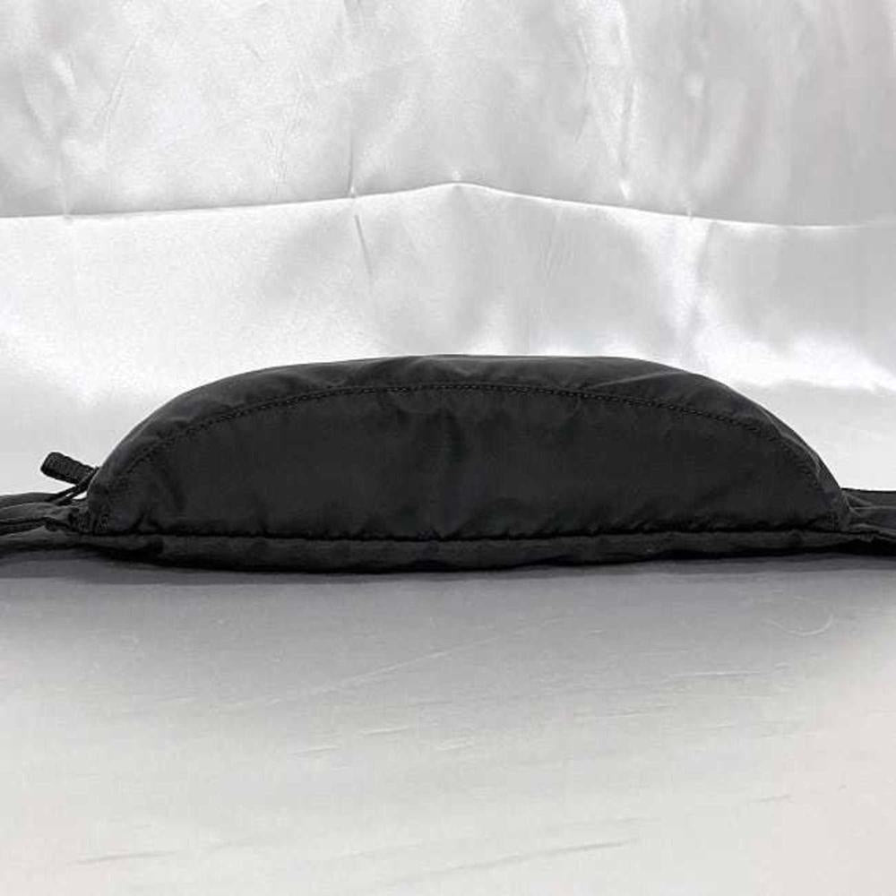 Black Fabric Prada Belt Bags