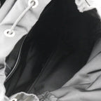 Black Fabric Prada Backpack