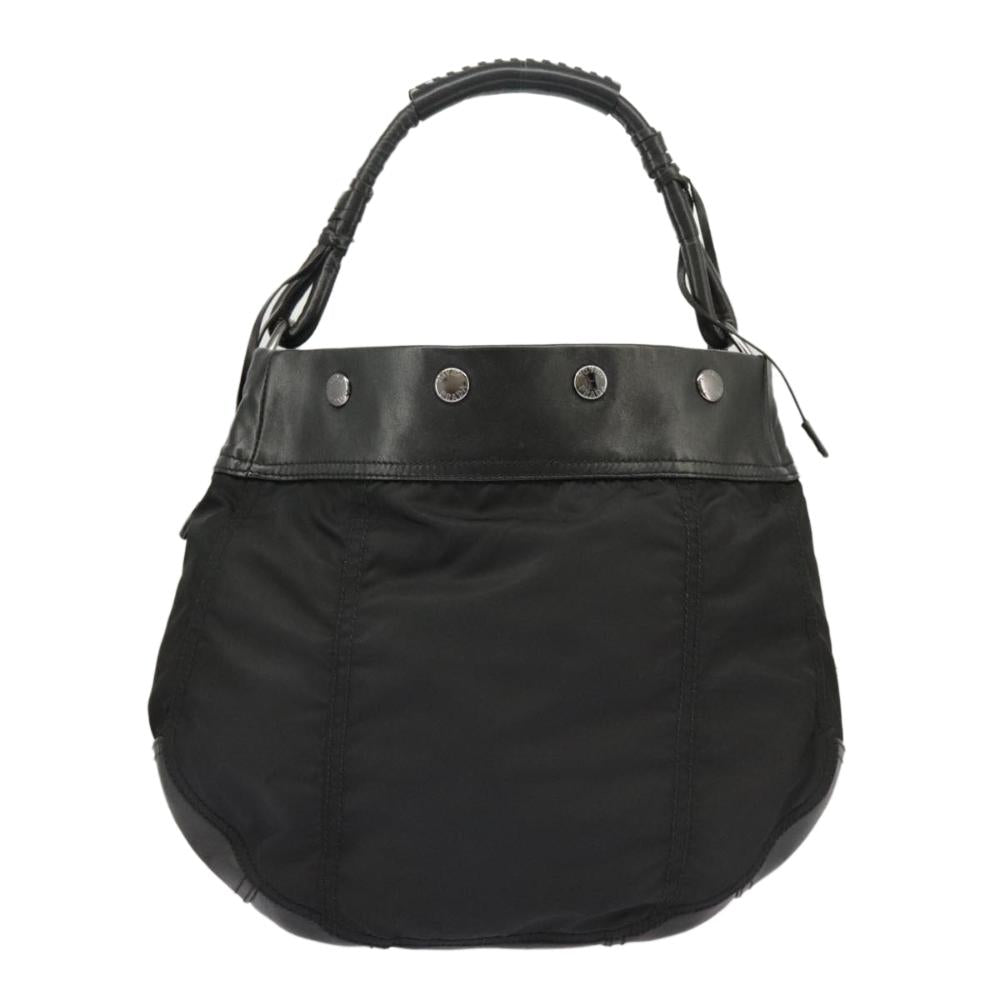 Black Fabric Prada Handbag
