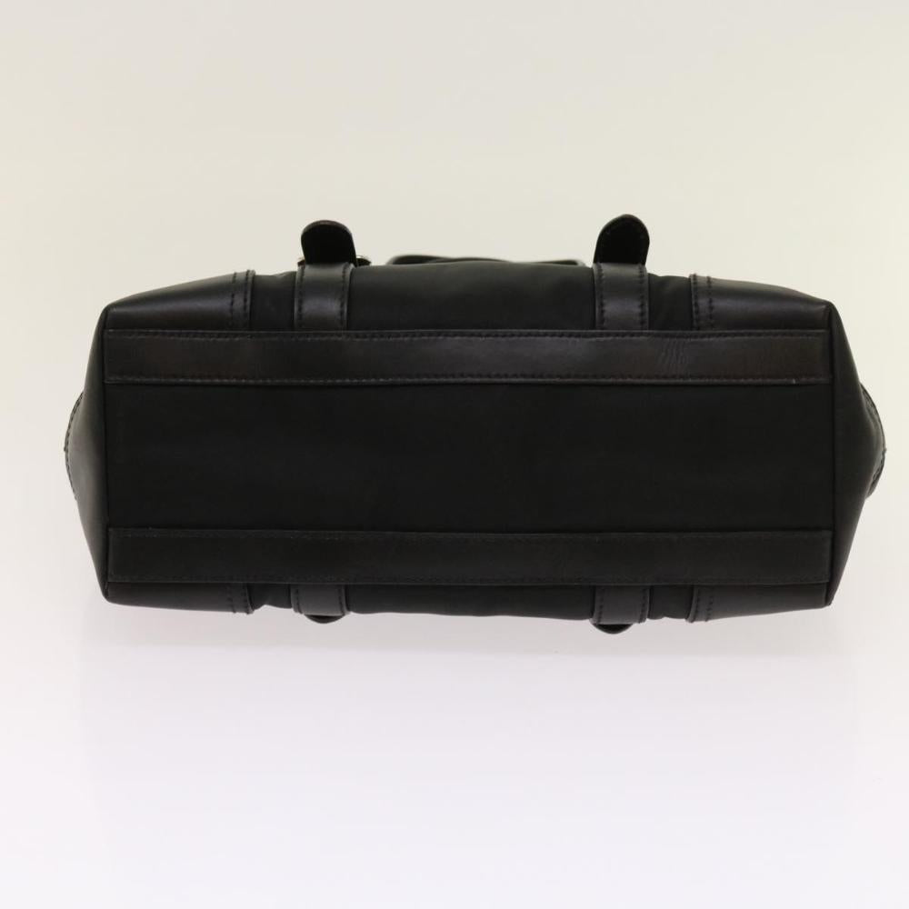 Black Fabric Prada Handbag