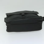 Black Fabric Prada Shoulder Bag