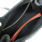 Black Fabric Prada Shoulder Bag