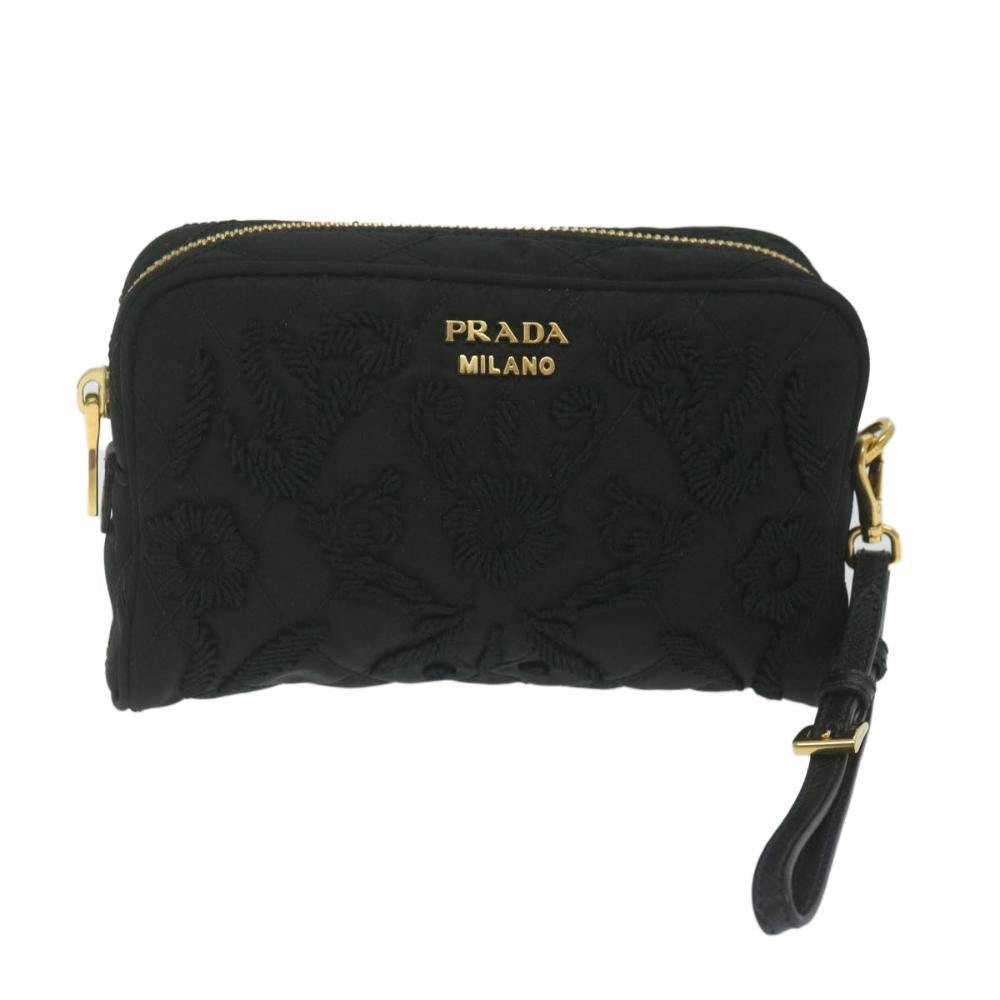 Black Fabric Prada Tessuto