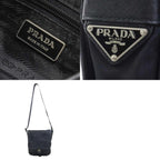 Black Fabric Prada Tessuto