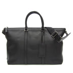 Black Leather Prada Handbag