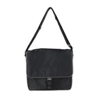 Black Leather Prada Shoulder Bag