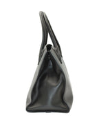 Black Leather Prada Tote