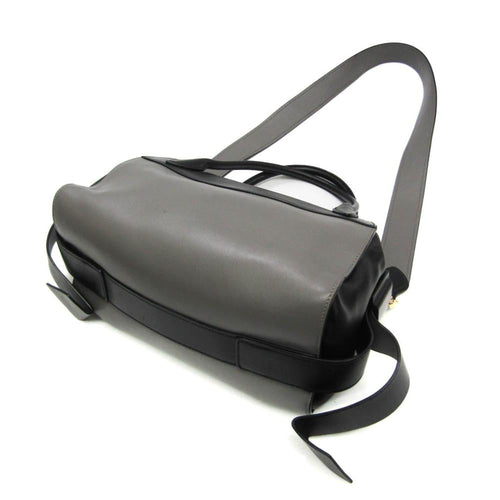 Black Leather Prada Shoulder Bag