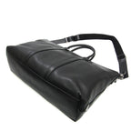 Black Leather Prada Handbag