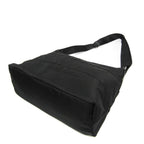 Black Leather Prada Tessuto