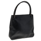 Black Leather Prada Tote