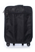 Black Leather Prada Travel Bag