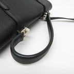 Black Leather Prada Shoulder Bag