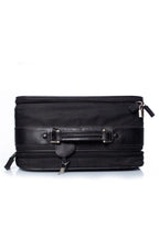Black Leather Prada Travel Bag