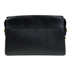 Black Leather Prada Shoulder Bag