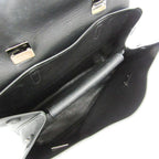 Black Leather Prada Shoulder Bag