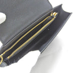 Black Leather Prada Clutch