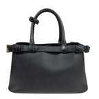 Black Leather Prada Shoulder Bag