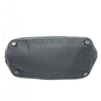 Black Leather Prada Tessuto