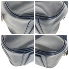 Black Leather Prada Tessuto