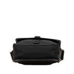 Black Leather Prada Tessuto