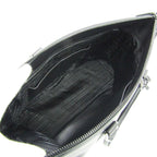Black Leather Prada Handbag