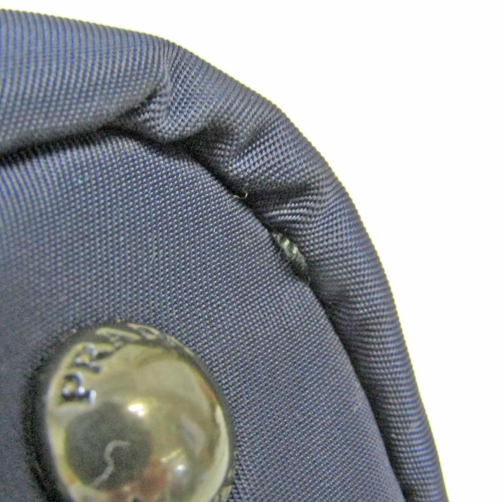 Black Leather Prada Tessuto