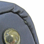 Black Leather Prada Tessuto