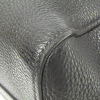 Black Leather Prada Shoulder Bag