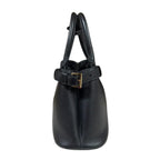 Black Leather Prada Shoulder Bag